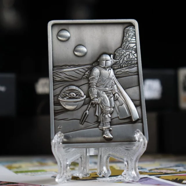 Sběratelská plaketka Star Wars - Mandalorian