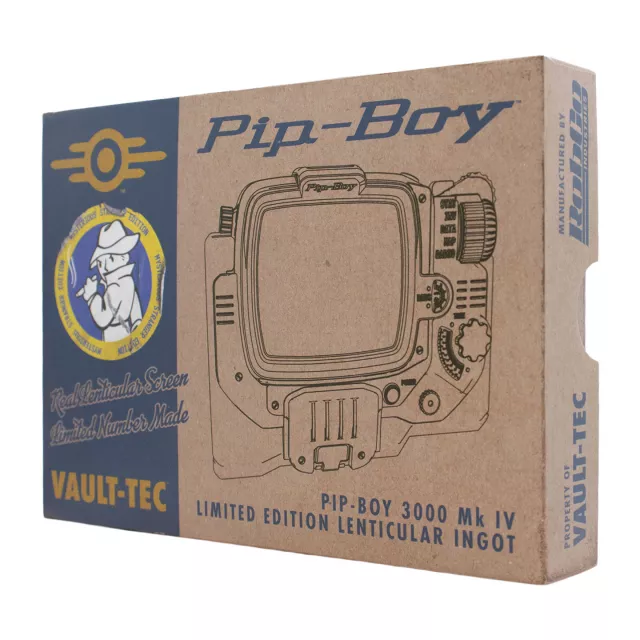 Plakietka kolekcjonerska Fallout - Pip-Boy 3000 Mk IV Limited Edition - Ograniczone w sztukach