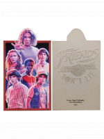 Plakietka kolekcjonerska Stranger Things - Friends Don't Lie Ingot Limited Edition