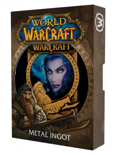 Plakietka kolekcjonerska World of Warcraft - Limited Edition Cover Ingot