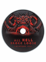 Metalowa replika CD-ROM Diablo - All Hell Broke Loose (30th Anniversary)