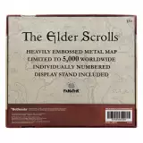 Metalowa replika mapy The Elder Scrolls - The Empire of Tamriel - Ograniczone w sztukach