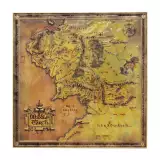 Metalowa replika mapy The Lord of the Rings - Limited Edition - Ograniczone w sztukach