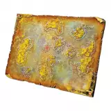 Metalowa replika mapy World of Warcraft - Azeroth Limited Edition - Ograniczone w sztukach