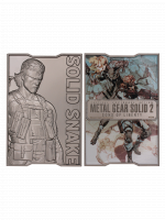 Plakietka kolekcjonerska Metal Gear Solid 2 - Snake Limited Edition