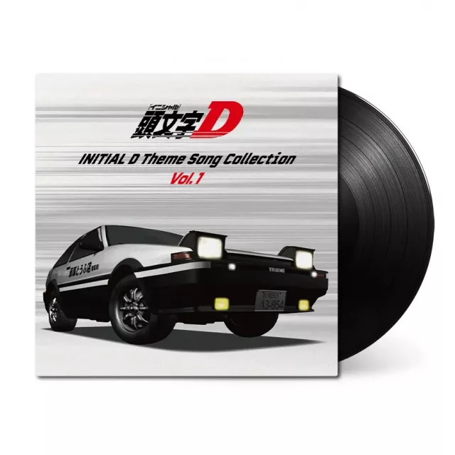 Oficjalny soundtrack Initial D: Theme Songs Collection Vol.1 na LP - Płyta winylowa