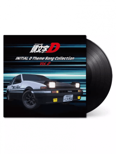 Oficjalny soundtrack Initial D: Theme Songs Collection Vol.2 na LP
