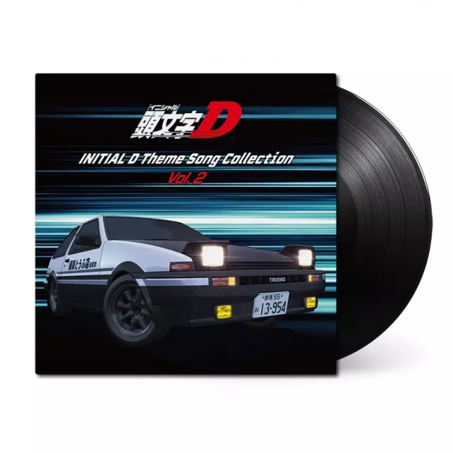 Oficjalny soundtrack Initial D: Theme Songs Collection Vol.2 na LP - Płyta winylowa