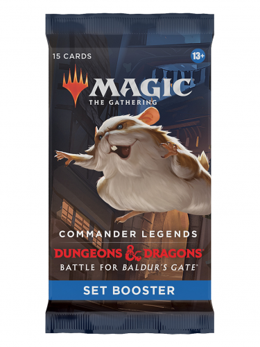 Gra karciana Magic: The Gathering Commander Legends D&D: Battle for Baldurs Gate - Set Booster (15 kart)