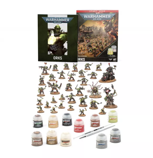 Warhammer 40,000 - Getting Started with Orks ENG - Gra planszowa