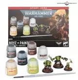 Warhammer 40,000 - Orks: Boyz + Paints - Gra planszowa