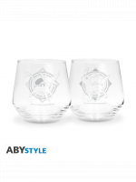 Szklanka Pokémon - Espeon & Umbreon