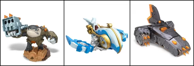 Skylanders Superchargers (pakiet kombi): Shark Tank + Shark Shooter + Jet Stream