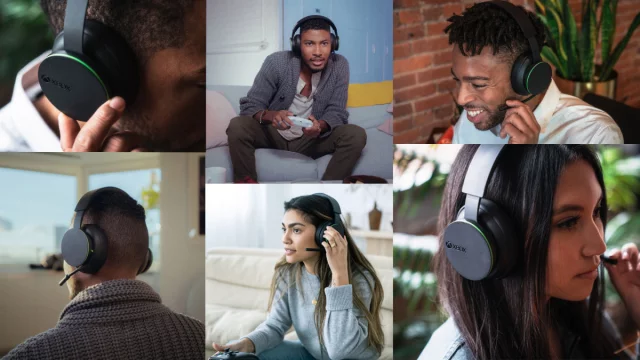 Słuchawki bezprzewodowe z mikrofonem do konsoli Xbox - Headset