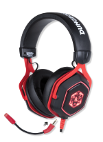 Słuchawki przewodowe Dungeons & Dragons - D20 7.1 Gaming Headset