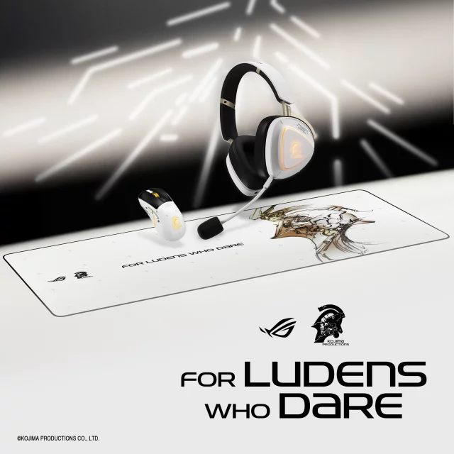 Herní sluchátka ASUS ROG Delta II Wireless - Kojima Productions