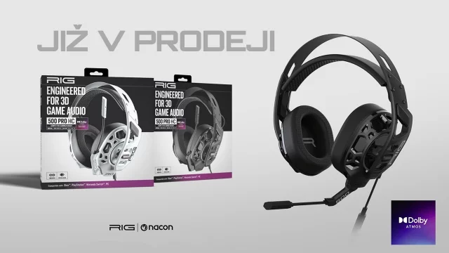 Druhá generace sluchátek RIG 500 PRO HC je tu!
