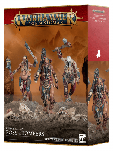 Warhammer Age of Sigmar: Sons of Behemat - Boss-Stompers (3 figurki)