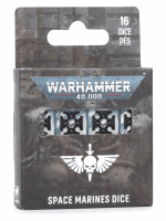 Kości Warhammer: 40,000 - Space Marines Dice (16 szt.)