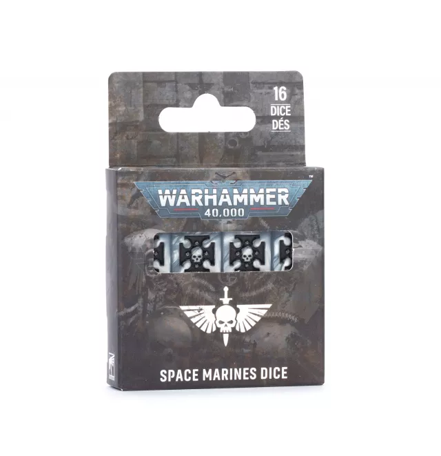 Kości Warhammer: 40,000 - Space Marines Dice (16 szt.) - Gra planszowa