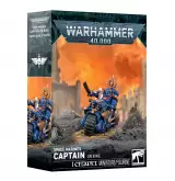 W40k: Space Marines - Captain on Bike (1 figurka) - Warhammer