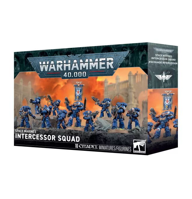 W40k: Space Marines - Intercessor Squad (10 figurek) - Warhammer
