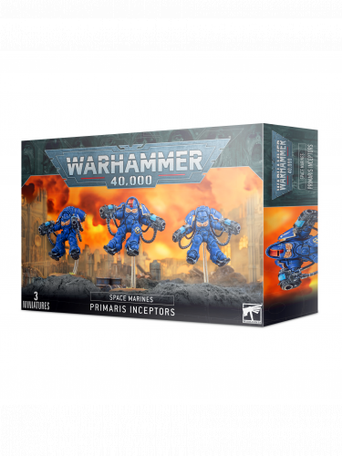 W40k: Space Marines - Primaris Inceptors (3 figurki)
