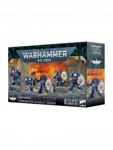 W40k: Space Marines - Terminator Assault Squad (6 figurek)