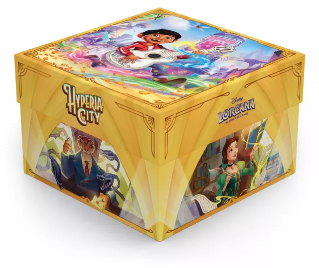 Gra karciana Lorcana: Hyperia City Illumineer’s Trove - Disney