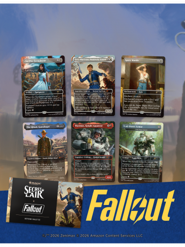 Gra karciana Magic: The Gathering Secret Lair x Fallout: Beyond Vault 33