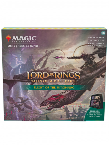 Gra karciana Magic: The Gathering Universes Beyond - LotR: Tales of the Middle Earth - Flight of the Witch King Scena Pudełko