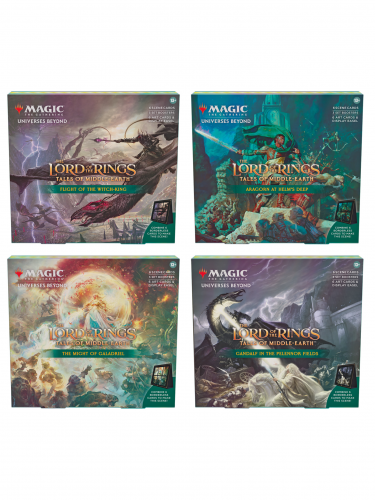 Gra karciana Magic: The Gathering Universes Beyond - LotR: Tales of the Middle Earth - Opowieści ze Śródziemia (Środowisko) Box Set