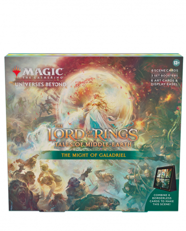 Gra karciana Magic: The Gathering Universes Beyond - LotR: Tales of the Middle Earth - The Might of Galadriel (Scenariusz Walki) Box