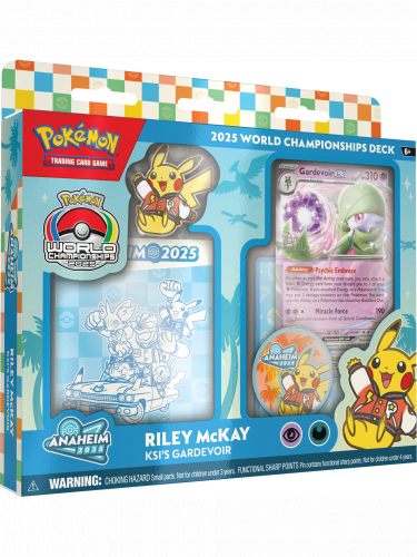 Gra karciana Pokémon TCG - 2025 World Championship Deck - Riley McKay - Gardevoir ex - Masters Champion