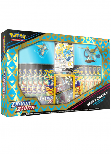 Gra karciana Pokémon TCG: Crown Zenith - Premium Figure Collection (Lśniący Zacian)