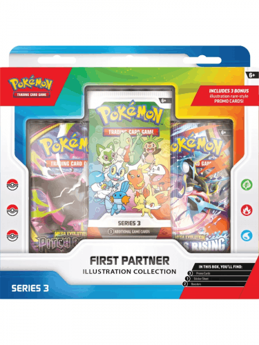 Gra karciana Pokémon TCG - First Partner Illustration Collection Series 3