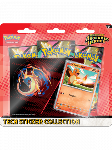 Gra karciana Pokémon TCG: Mega Evolution - Ascended Heroes Charmander Tech Sticker Collection