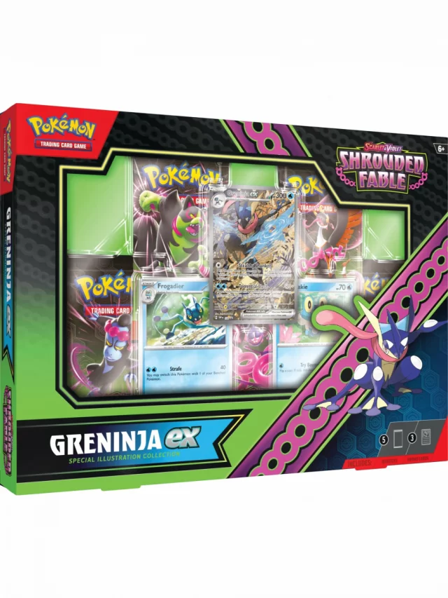 Gra karciana Pokémon TCG: Scarlet & Violet Shrouded Fable - Greninja ex Special Illustration Collection