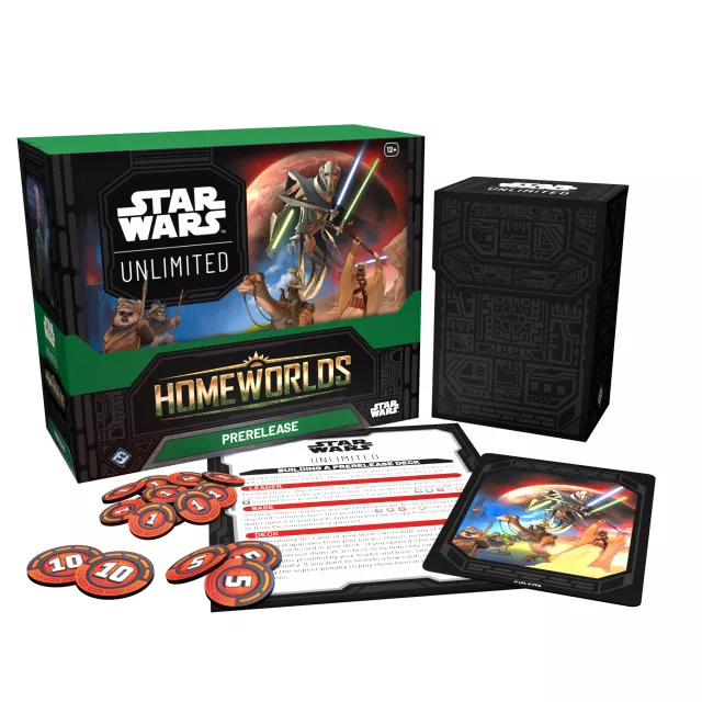Gra karciana Star Wars: Unlimited - Homeworlds Prerelease Box - Kolekcjonerska gra karciana TCG