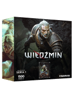 Puzzle Wiedźmin- Geralt (Bohaterowie Wiedźmina) S1