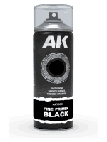 AK Fine Primer Black Spray - farba podkładowa, czarna (sprej)