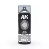 AK Fine Primer Grey Spray - farba podkładowa, szara (sprej) - AK-Interactive