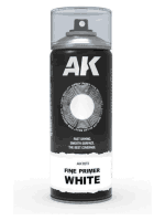AK Fine Primer White Spray - farba podkładowa, biała (sprej)