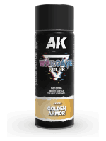AK Golden Armor Spray - farba podkładowa, złota (sprej)