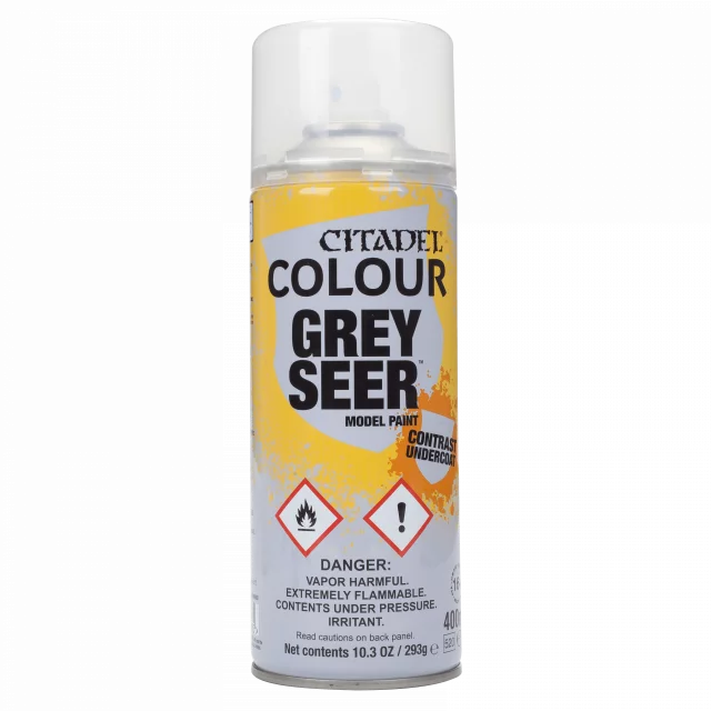 Spray Citadel Grey Seer - základní barva, šedá (sprej)
