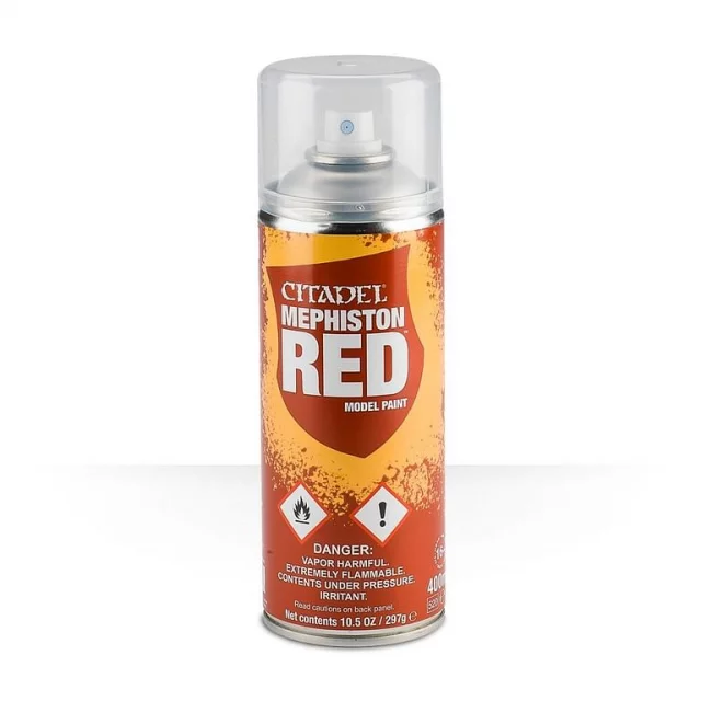 Spray Citadel Mephiston - základní barva, červená (sprej)