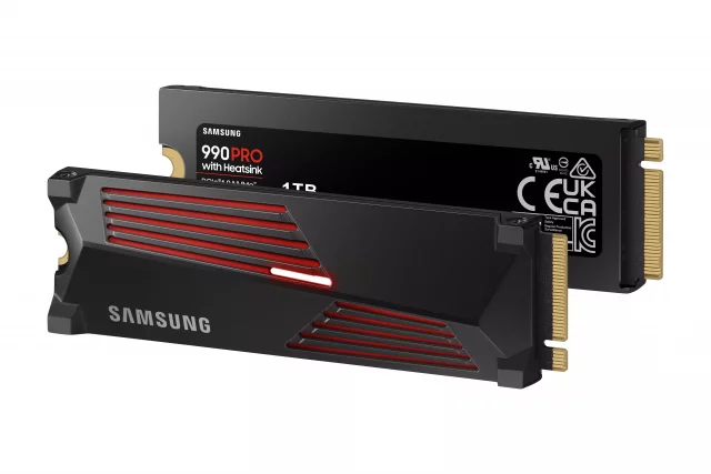 SSD disk pro konzoli PlayStation 5 - Samsung SSD 990 PRO 1TB s chladičem