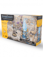 Figurkowa gra bitewna StarCraft - Tabletop Miniature Game - Artanis & Pylon - Hero Expansion Set (2 figurki)