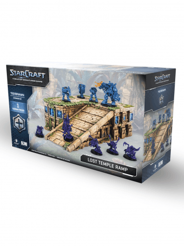 Figurkowa gra bitewna StarCraft - Tabletop Miniature Game - Lost Temple Ramp - Terrain Expansion Set (1 figurka)