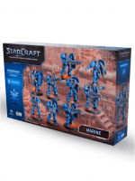 Figurkowa gra bitewna StarCraft - Tabletop Miniature Game - Marine - Expansion Set (9 figurek)